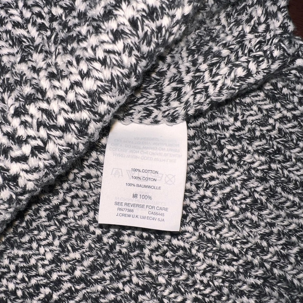 Madewell Black and White Knit Top - Picture 3 of 5